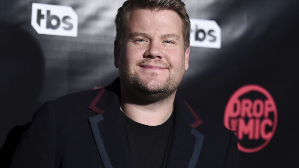 James Corden attends a red carpet event for "Drop the Mic" and "The Joker's Wild" Premiere at The Highlight Room, in Los AngelesRed Carpet Event for "Drop the Mic" and "The Joker's Wild" Premiere, Los Angeles, USA - 11 Oct 2017