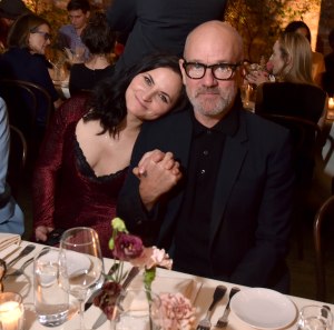 Rain Phoenix, Michael StipeThe Lunchbox Fund's Fall Benefit Dinner and Auction, New York, USA - 12 Oct 2017