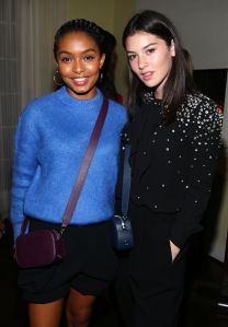 Yara Shahidi and Gracie AbramsPop & Suki x Nordstrom Dinner, Los Angeles, USA - 12 Oct 2017