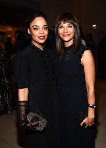 Tessa Thompson and Rashida JonesHammer Museum's Gala in the Garden, Inside, Los Angeles, USA - 14 Oct 2017