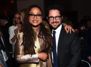 Ava DuVernay and J.J. AbramsHammer Museum's Gala in the Garden, Inside, Los Angeles, USA - 14 Oct 2017