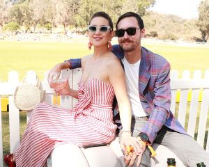 Kate Hudson, Danny FujikawaVeuve Cliquot Polo Classic, Inside, Los Angeles, USA - 14 Oct 2017