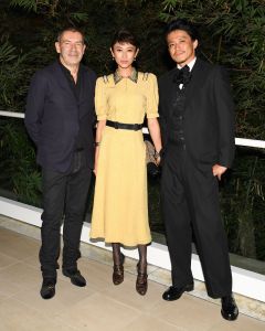 Tomas Maier, Yu Yamada, (wearing Bottega Veneta), Shun OguriHammer Museum's Gala in the Garden, Los Angeles, USA - 14 Oct 2017