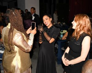 Ava DuVernay, Tessa Thompson, Jessica ChastainHammer Museum's Gala in the Garden, Los Angeles, USA - 14 Oct 2017