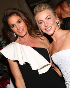 Cindy Crawford and Julianne HoughElle Women In Hollywood, Cocktails, Los Angeles, USA - 16 Oct 2017