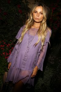 Erica Pelosini in the front rowErdem x H&M Launch event, Front Row, Los Angeles, USA - 18 Oct 2017