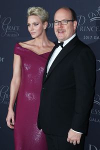 Princess Charlene amd Prince Albert IIPrincess Grace Awards Gala, Arrivals, Los Angeles, USA - 25 Oct 2017