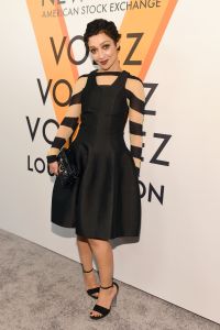 Ruth NeggaLouis Vuitton 'Volez, Voguez, Voyagez' exhibition opening, Arrivals, New York, USA - 26 Oct 2017