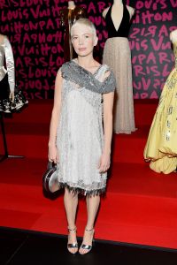 Michelle WilliamsLouis Vuitton 'Volez, Voguez, Voyagez' exhibition opening, Inside, New York, USA - 26 Oct 2017