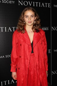 Morgan SaylorMiu Miu and The Cinema Society Host a Screening of Sony Pictures' Classics 'NOVITIATE', New York, USA - 26 Oct 2017
