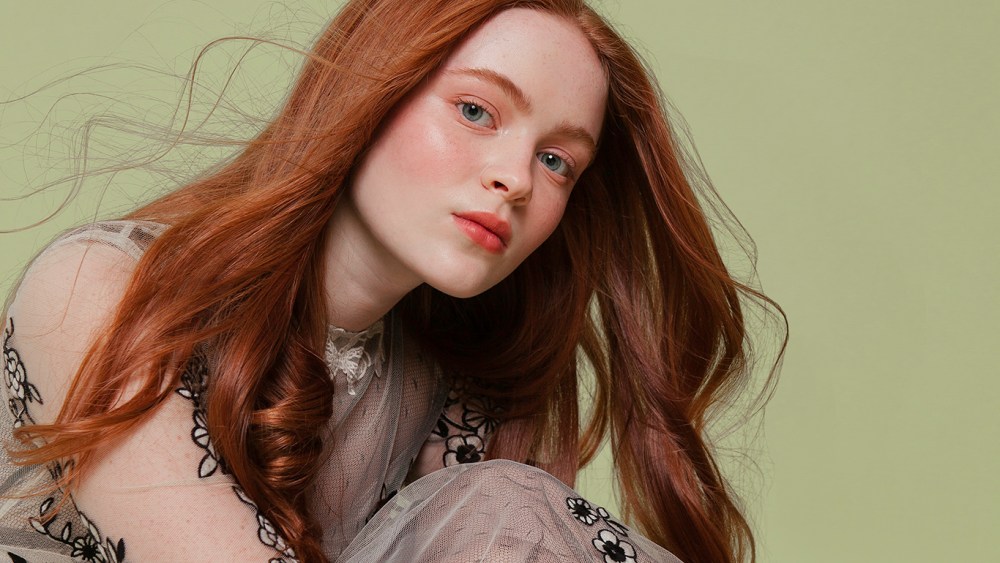 Photoshoot of Sadie Sink of Stranger Things Portrait
