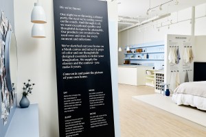 Snowe's pop-up shop, The Blank Space, opened this week.