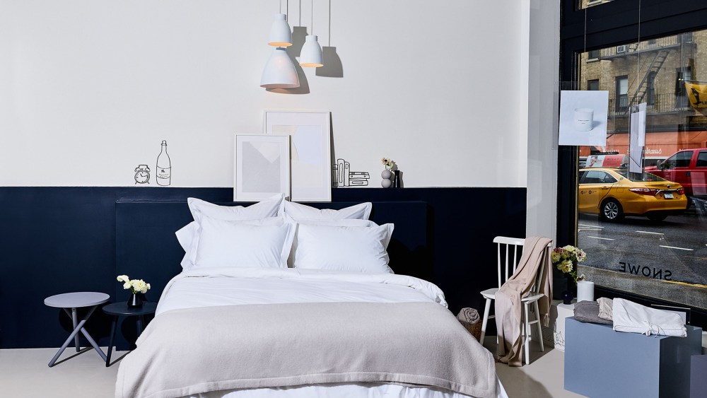 Snowe's pop-up shop, The Blank Space, opened this week.