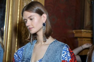 Backstage at Stella McCartney RTW Spring 2018