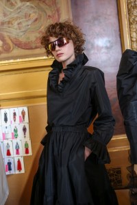 Backstage at Stella McCartney RTW Spring 2018