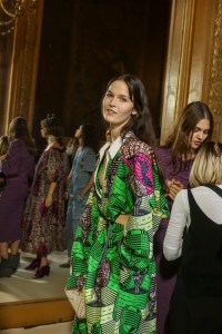 Backstage at Stella McCartney RTW Spring 2018