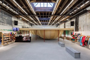 Supreme store in Williamsburg, Brooklyn.