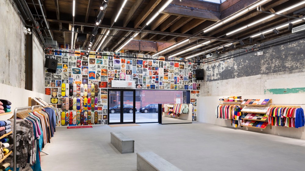 Supreme store in Williamsburg, Brooklyn.