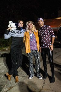 The scene at the You Are So Lucky Halloween party.