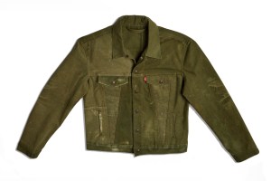 Levi's Type III Trucker jacket customized by Taylor Kitsch