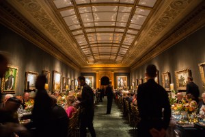 The atmosphere at The Frick Autumn Dinner.