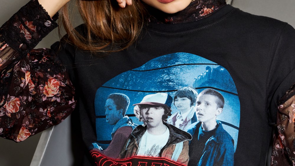 T-shirt from Topshop's "Stranger Things 2" capsule collection