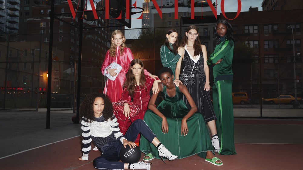 Valentino's resort campaign shot by Terry Richardson.