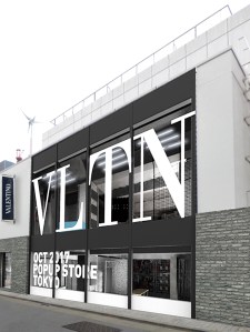 The VLTN pop-up in Tokyo.