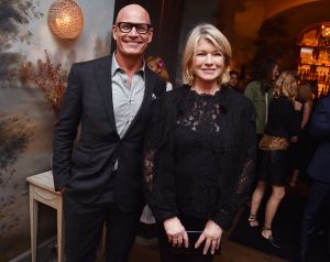 Robert Hanson and Martha Stewart