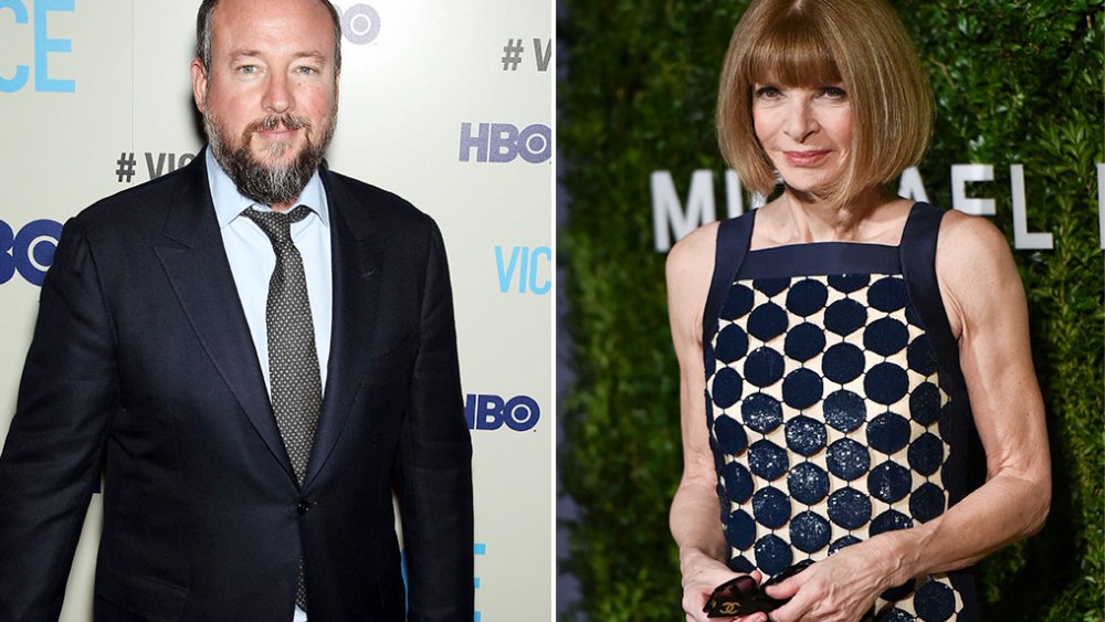 Shane Smith and Anna Wintour