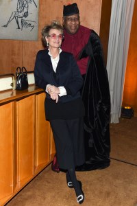 Guest and Andre Leon TalleyV Magazine dinner in honor of Karl Lagerfeld, New York, USA - 23 Oct 2017
