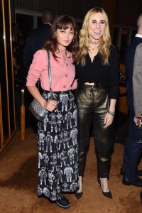 Ella Purnell, Zosia MametV Magazine dinner in honor of Karl Lagerfeld, New York, USA - 23 Oct 2017