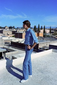 Fashion designer Yves Saint Laurent giving a tour of his home, El Hanch and the city during an interview with W Magazine on March 31, 1972 in Marrakech, Morroco. Article title: "Marrakech: The Paris of the Sahara"