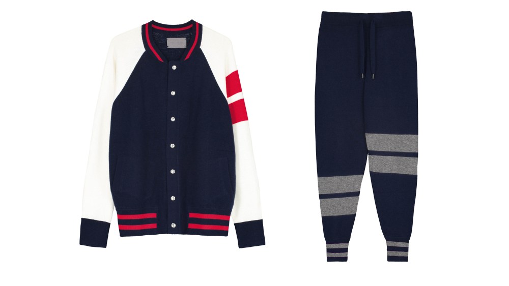Looks from Zoë Jordan's menswear range