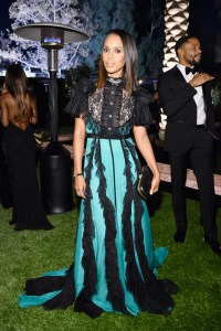 LOS ANGELES, CA - NOVEMBER 04:  Actor Kerry Washington, wearing Gucci, attends the 2017 LACMA Art + Film Gala Honoring Mark Bradford and George Lucas presented by Gucci at LACMA on November 4, 2017 in Los Angeles, California.  (Photo by Stefanie Keenan/Getty Images for LACMA) *** Local Caption *** Kerry Washington,