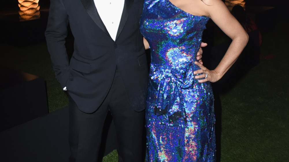 Chairman and Chief Executive Officer of Kering Francois-Henri Pinault (L) and actor Salma Hayek Pinault, wearing Gucci, attends the 2017 LACMA Art + Film Gala Honoring Mark Bradford and George Lucas presented by Gucci at LACMA on November 4, 2017 in Los Angeles, California. (Photo by Vivien Killilea/Getty Images for LACMA) *** Local Caption *** Salma Hayek Pinault;Francois-Henri Pinault