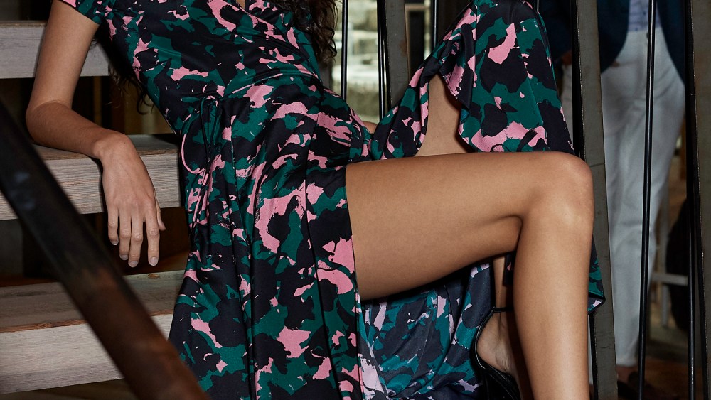 A look from the new Robert Graham women's collection.