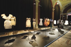 A display at the Alaia retrospective in Paris in 2013.