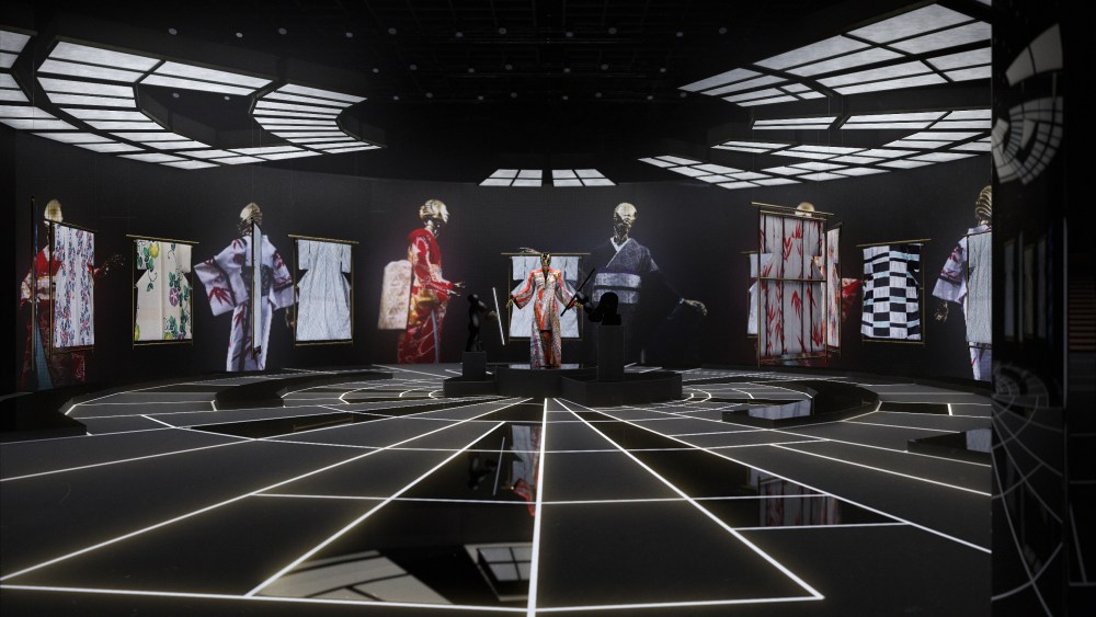 Kimono Roboto exhibit Tokyo