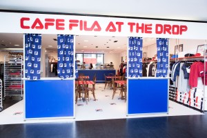 Cafe FILA at "The Drop".