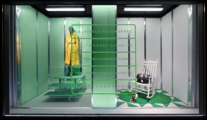 Calvin Klein windows.