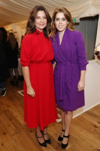 Natalie Massenet and Princess Beatrice