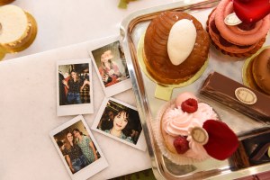 Atlanta de Cadenet, Rashida Jones, Harley Viera-Newton, Laduree