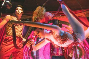 Bloomingdale's holiday windows have scenes and songs from the upcoming movie "The Greatest Showman."