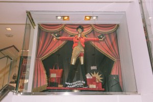 The circus came to Bloomingdale's.