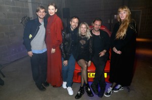 Christopher De Vos, Roksanda Ilincic, Peter Pilotto, Holli Rogers, Nicholas Kirkwood and Molly Goddard