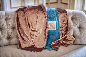 Absolut Elyx Copper Sequin Jacket