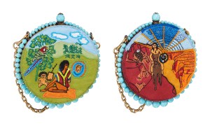Motherpeace Tarot-inspired pieces from Dior’s cruise 2018 collection.