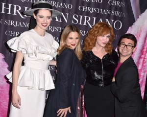 Coco Rocha, Drew Barrymore, Christina Hendricks, Christian Siriano'Dresses to Dream About' book launch, Arrivals, New York, USA - 08 Nov 2017
