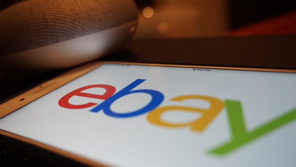 eBay google home voice e-commerce